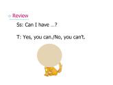 湖南少年兒童出版社小學(xué)英語三年級起點五年級上冊 Unit 5 Can I have a pet   課件2