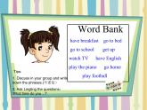 湖南少年兒童出版社小學(xué)英語(yǔ)三年級(jí)起點(diǎn)五年級(jí)上冊(cè) Unit 7 What time do you get up   課件2