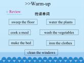 湖南少年兒童出版社小學(xué)英語三年級起點五年級上冊 Unit 8 Lingling helps her parents    課件2