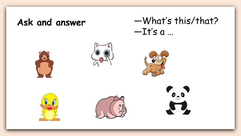 Unit 4 We love animals Part B  第二课时 课件第4页
