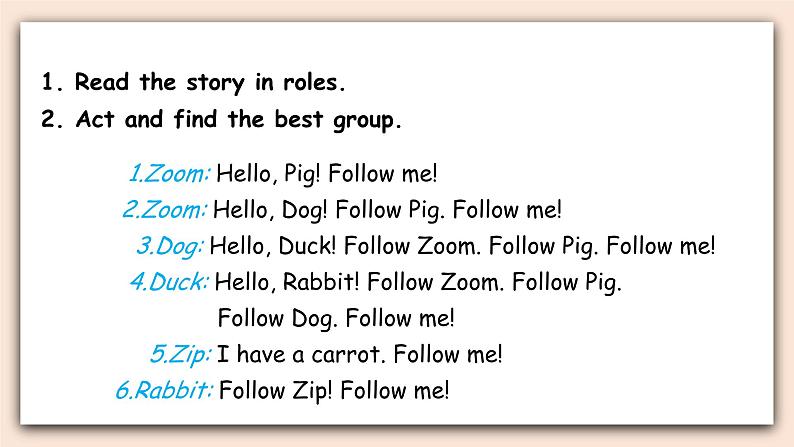 Unit 4 We love animals Part B  第三课时 &Part C课件+素材08