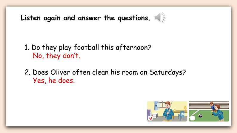 人教PEP版英语五年级上册Unit 2 My week PartB 第一课时 课件+素材06