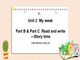 人教PEP版英语五年级上册Unit 2 My week PartB&C 第三课时 课件+素材