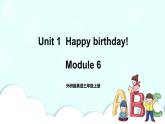 外研版英语三年级上册 Module 6 Unit 1 教学课件+音视频素材