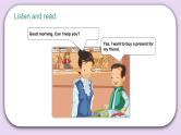人教版新起点英语五年级上册Unit 4 Lesson 2  课件