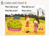 Module 3 Unit 1 Where did you go（課件+素材）外研版（三起）英語五年級上冊