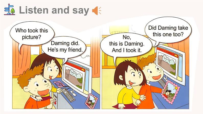 Module 3 Unit 2 Daming took a photo of his father（课件+素材）外研版（三起）英语五年级上册05