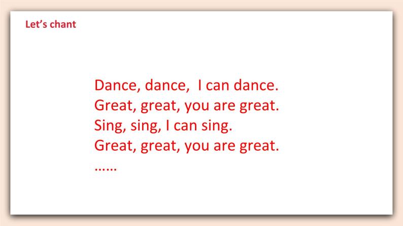 牛津译林版英语一年級上册 Unit 7 I can dance 第一课时 课件+教案+练习08