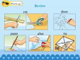 湖南少年儿童出版社小学英语三年级起点五年级下册 Unit 3 Let's make a kite   课件1