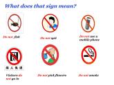 湖南少年兒童出版社小學(xué)英語三年級起點(diǎn)五年級下冊 Unit 4 Don't talk here   課件4