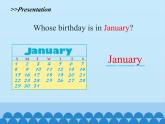 湖南少年儿童出版社小学英语三年级起点五年级下册 Unit 5 When's your birthday   课件
