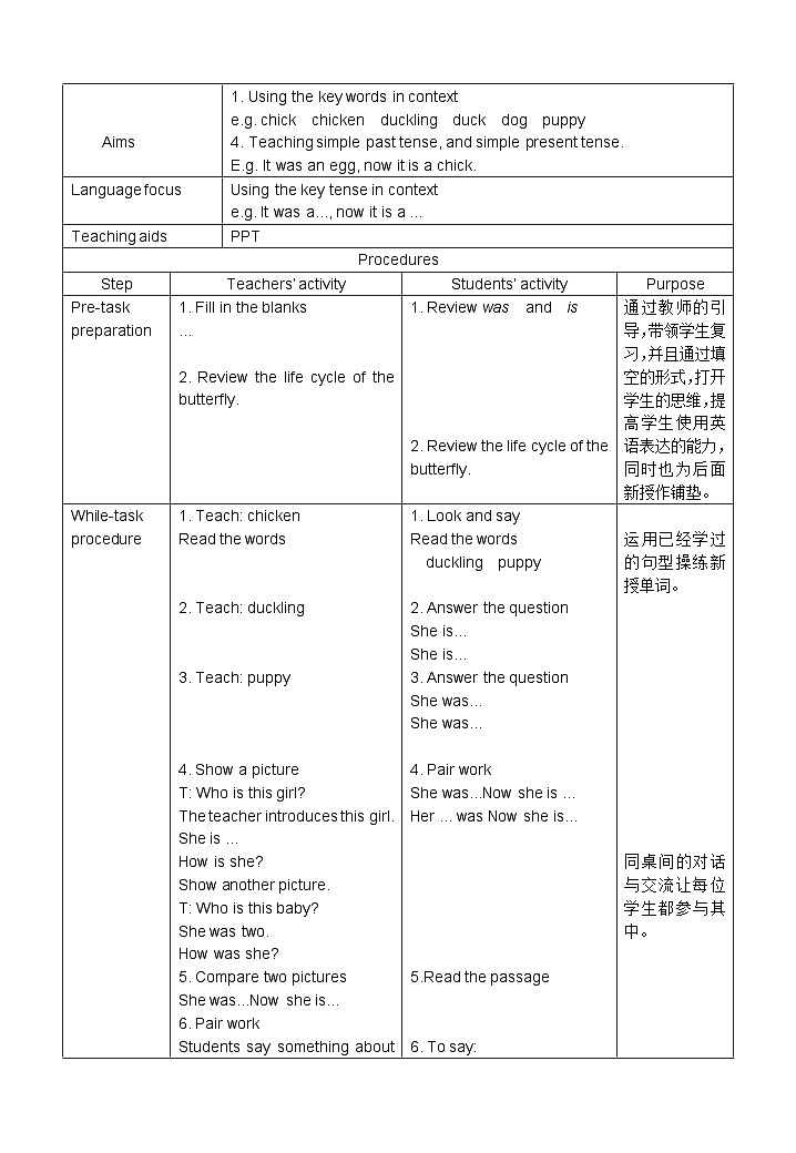 沪教版牛津英语5B M1U2教案03
