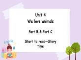 Unit 4 We love animals Part B  第三课时 &Part C课件+素材