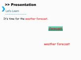 湖南少年儿童出版社小学英语三年级起点六年级上册 Unit 5 It will be sunny and cool tomorrow  课件4