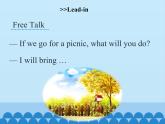湖南少年兒童出版社小學英語三年級起點六年級上冊 Unit 6 I will bring a big bottle of orange juice  課件1