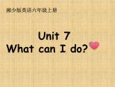 湖南少年兒童出版社小學(xué)英語(yǔ)三年級(jí)起點(diǎn)六年級(jí)上冊(cè) Unit 7 What can I do  課件4