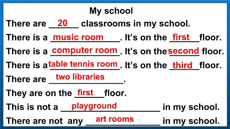 Unit 2  A new student  Checkout time & Ticking time （课件+素材）译林版（三起）英语五年级上册07