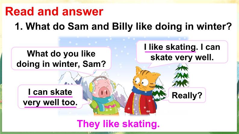 Unit 4 Cartoon time第7页