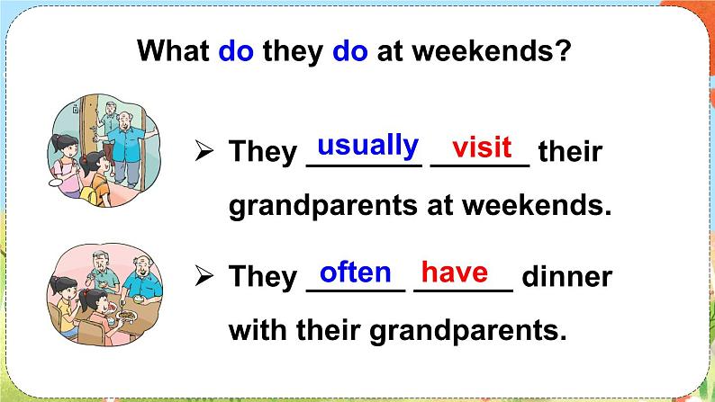 Unit 7  At weekends Grammar time （课件）译林版（三起）英语五年级上册03