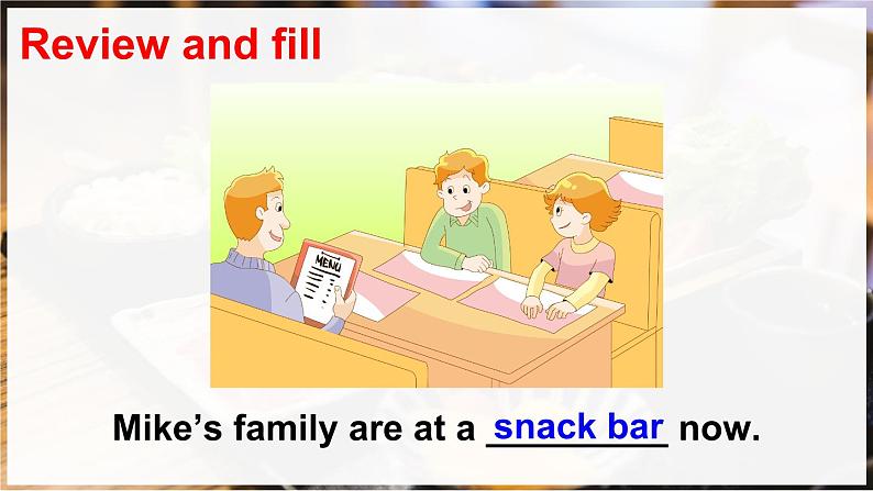 Unit 6  At the snack bar Fun time & Cartoon time（课件+素材）译林版（三起）英语四年级上册02