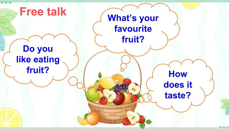 Unit 2 Let’s make a fruit salad Sound time & Song time（课件+素材）译林版（三起）英语四年级上册03