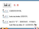 Unit 5 Look at me! 單元重點(diǎn)單詞講解 （課件+素材）譯林版（三起）英語三年級上冊