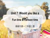 Unit 7 Would you like a pie Fun time & Cartoon time（课件+素材）译林版（三起）英语三年级上册