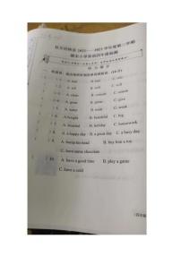 黑龙江省大庆市杜尔伯特蒙古族自治县2022-2023学年四年级下学期7月期末英语试题