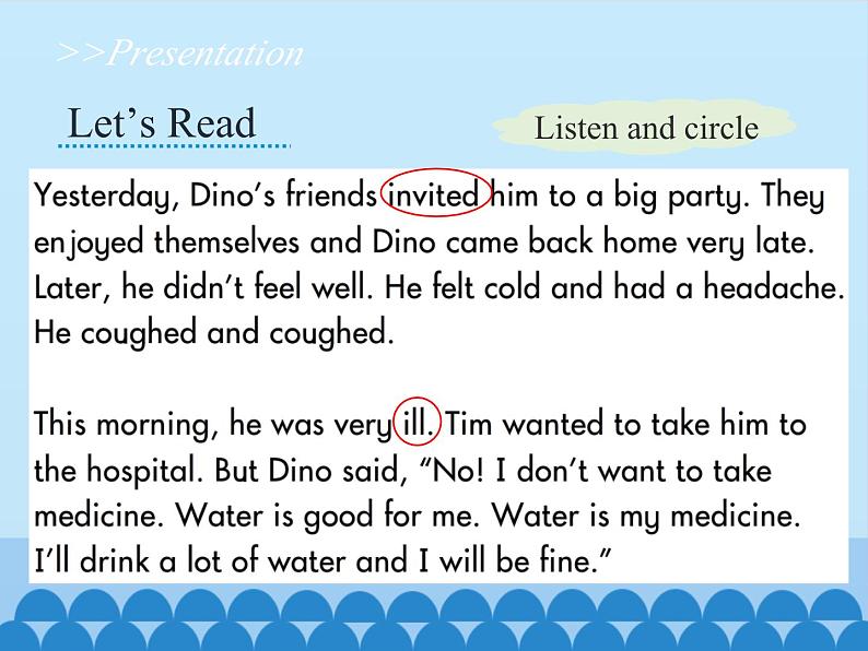 湖南少年儿童出版社小学英语三年级起点六年级上册 Unit 10 I don 't feel well today  课件1第7页