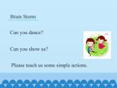 湖南少年兒童出版社小學(xué)英語三年級起點(diǎn)六年級下冊 Unit 6 Anne wanted to dance  課件