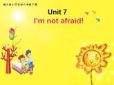 湖南少年儿童出版社小学英语三年级起点六年级下册 Unit 7 I'm not afraid!  课件3
