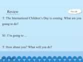 湖南少年兒童出版社小學(xué)英語三年級起點(diǎn)六年級下冊 Unit 8 International Children's Day  課件1