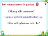 湖南少年兒童出版社小學(xué)英語三年級起點(diǎn)六年級下冊 Unit 8 International Children's Day  課件5
