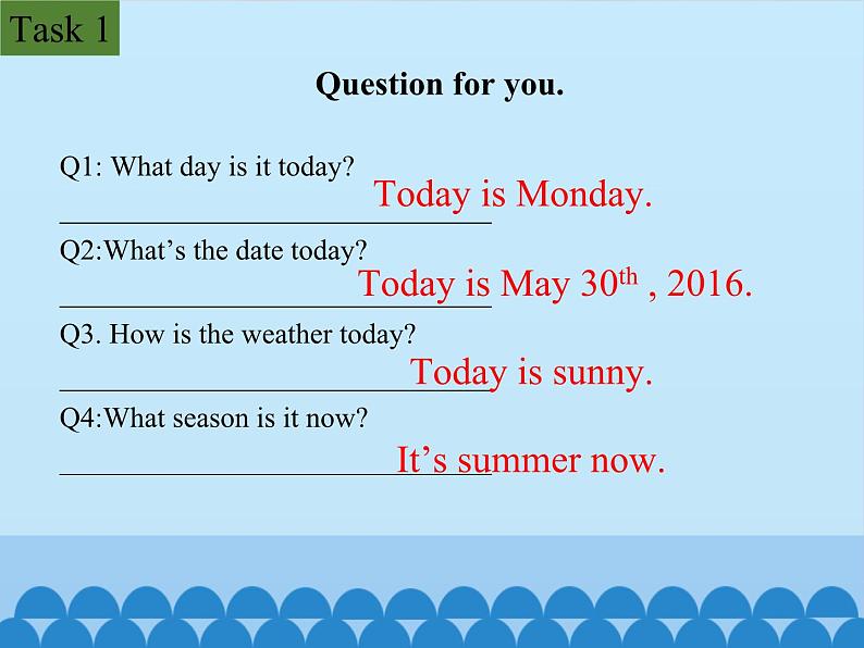 教育科学出版社小学英语五年级下册（EEC) Unit 6  How'S The Weather In Your Country？    课件02