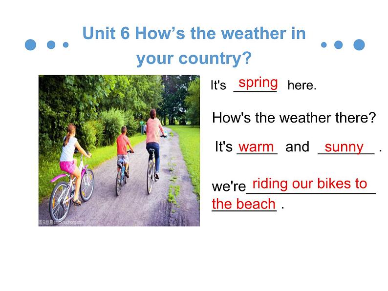 教育科学出版社小学英语五年级下册（EEC) Unit 6  How 'S The Weather In Your Country？    课件1第2页