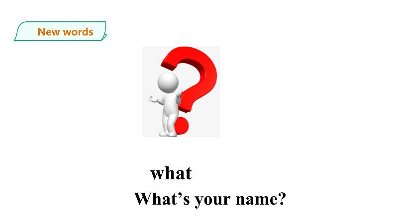 外研剑桥版英语三年级上册 Unit1.Hello第1课时（Part1,2a,2b)课件+教案+习题03