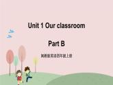 闽教英语四上 Unit 1 《Our Classroom》 Part B 课件PPT