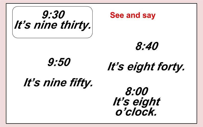 闽教英语四上 Unit 4  《Numbers and Time》 Part A 课件PPT03