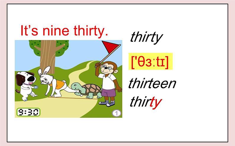 闽教英语四上 Unit 4  《Numbers and Time》 Part A 课件PPT06