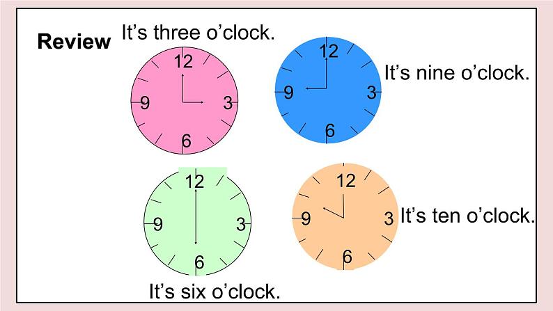 闽教英语四上 Unit 4  《Numbers and Time》 Part B 课件PPT05