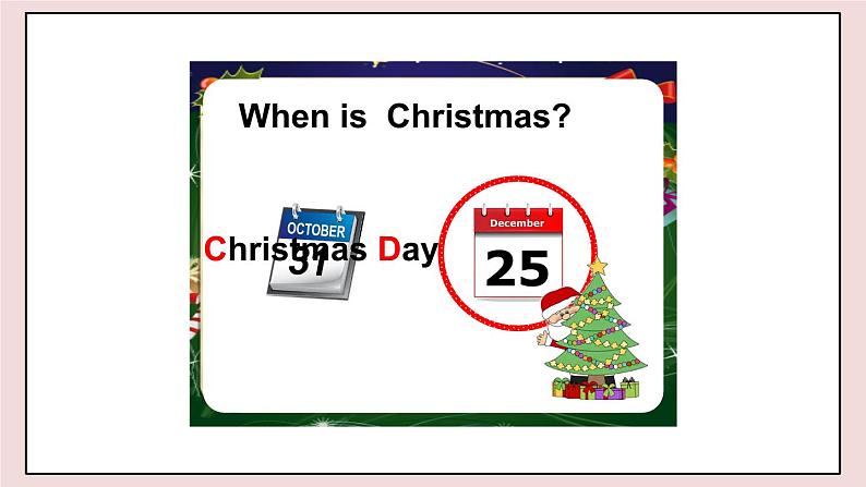 闽教英语四上 Unit 7 《Christmas》 Part A 课件PPT02