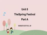 闽教英语四上 Unit 8 《The Spring Festival》 Part A 课件PPT