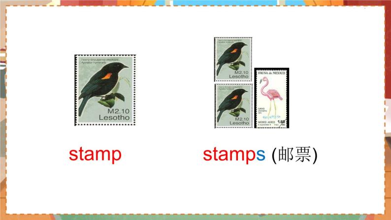 M3U1 Collecting stamps is my hobby  六英上外研[课件+教案+导学案]07