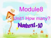 外研版（一年级起点）小学一年级英语上册 Module 8  Unit1 How many  课件3