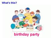 外研版（一年級起點）小學一年級英語上冊 Module9 Unit 2  Happy birthday!   課件1