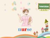 外研版（一年级起点）小学一年级英语下册 Module 1 Unit 2 She’s a nurse.    课件