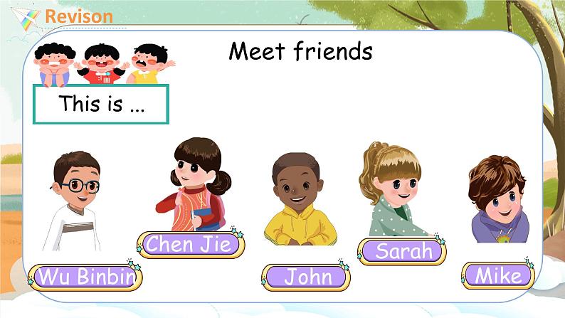 U3 第1课时 Part A Let's learn & Let's do  3英上人教[课件+教案案]03