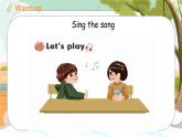 U3 第5课时 Part B Let's talk & Let's play  3英上人教[课件+教案案]