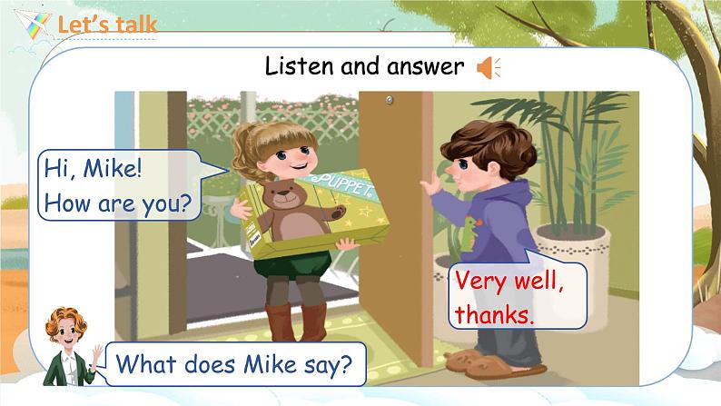 U3 第5课时 Part B Let's talk & Let's play  3英上人教[课件+教案案]07