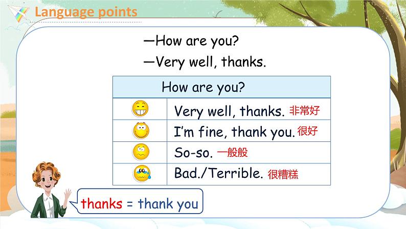 U3 第5课时 Part B Let's talk & Let's play  3英上人教[课件+教案案]08